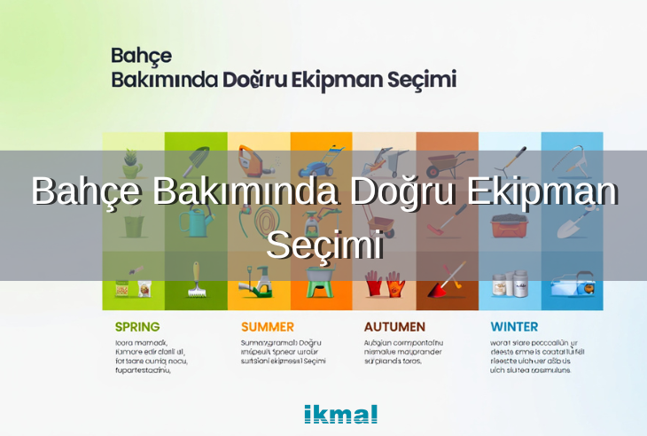Bahçe Bakımında Doğru Ekipman Seçimi