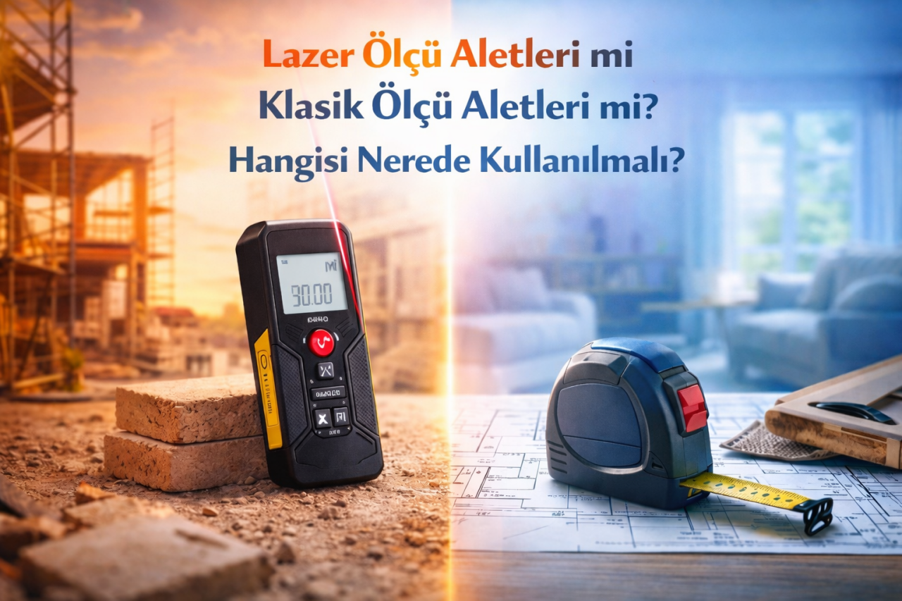 Lazer Ölçü Aletleri mi Klasik Ölçü Aletleri mi? Hangisi