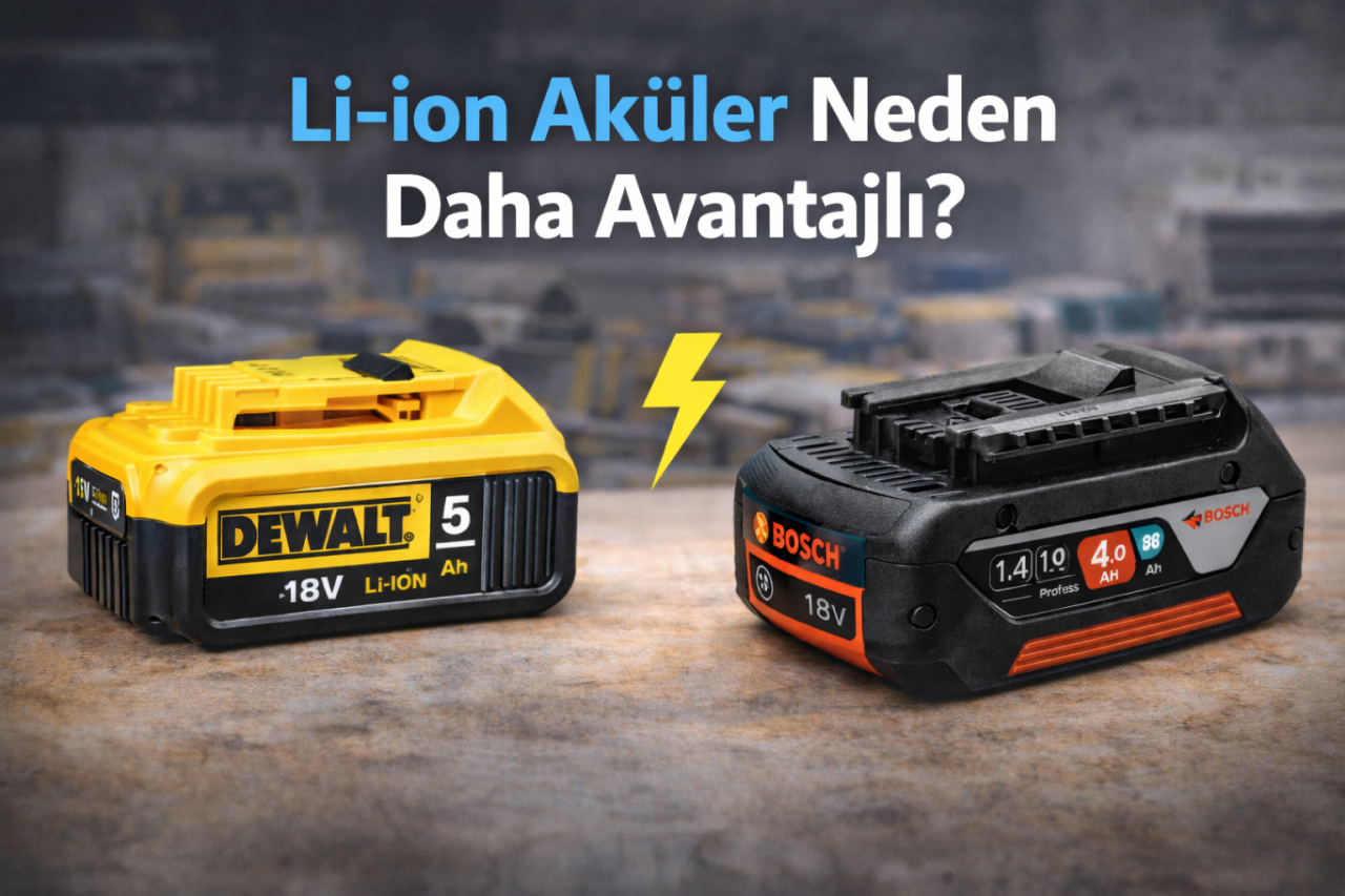 Li-ion Aküler Neden Daha Avantajlı? Günümüz Teknolojisinde Öne Çıkan Özellikleri