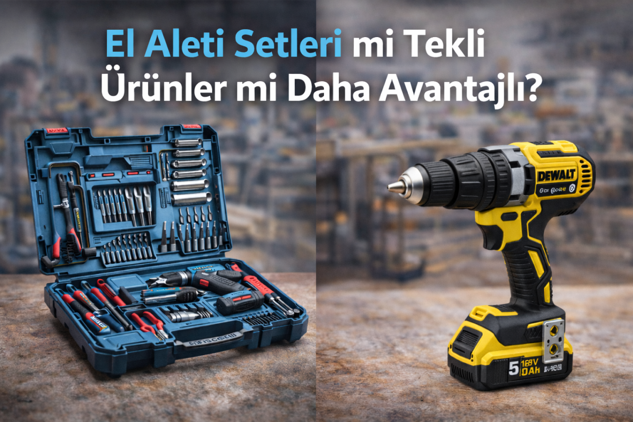 El Aleti Setleri mi Tekli Ürünler mi Daha Avantajlı? Doğru Seçim Nasıl Yapılır?