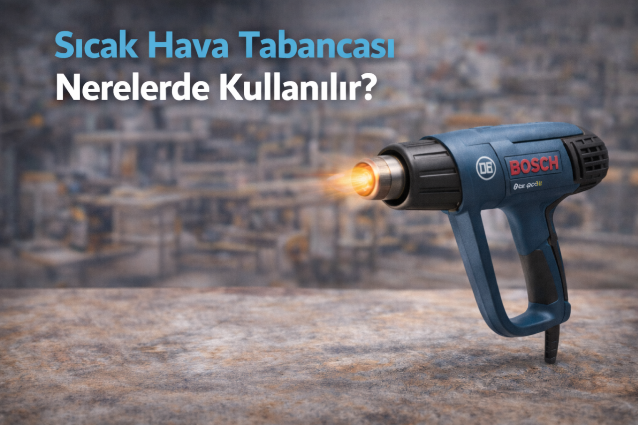 Sıcak Hava Tabancası Nerelerde Kullanılır? Kullanım Alanları ve Avantajları