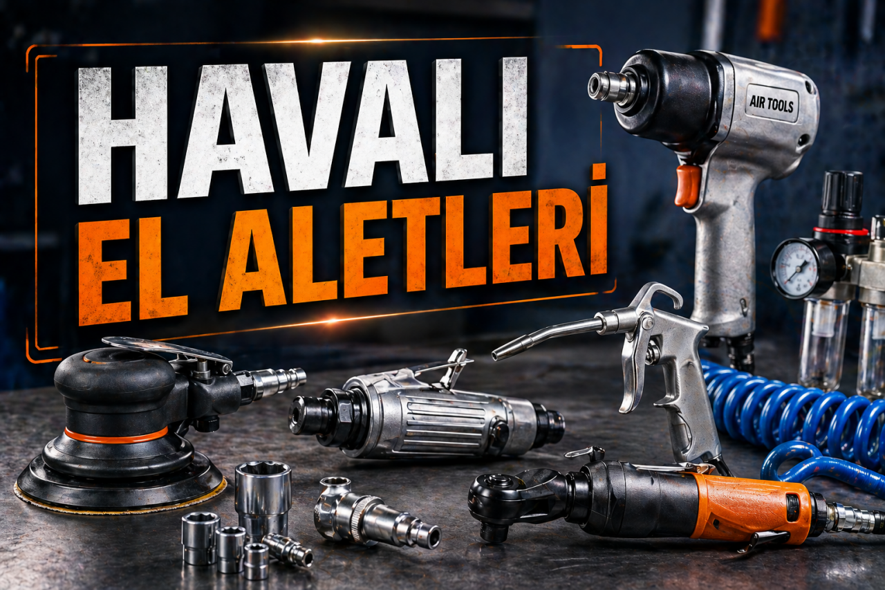Havalı El Aletleri Rehberi: Kompresörlü Sistemlerle Güçlü Performans