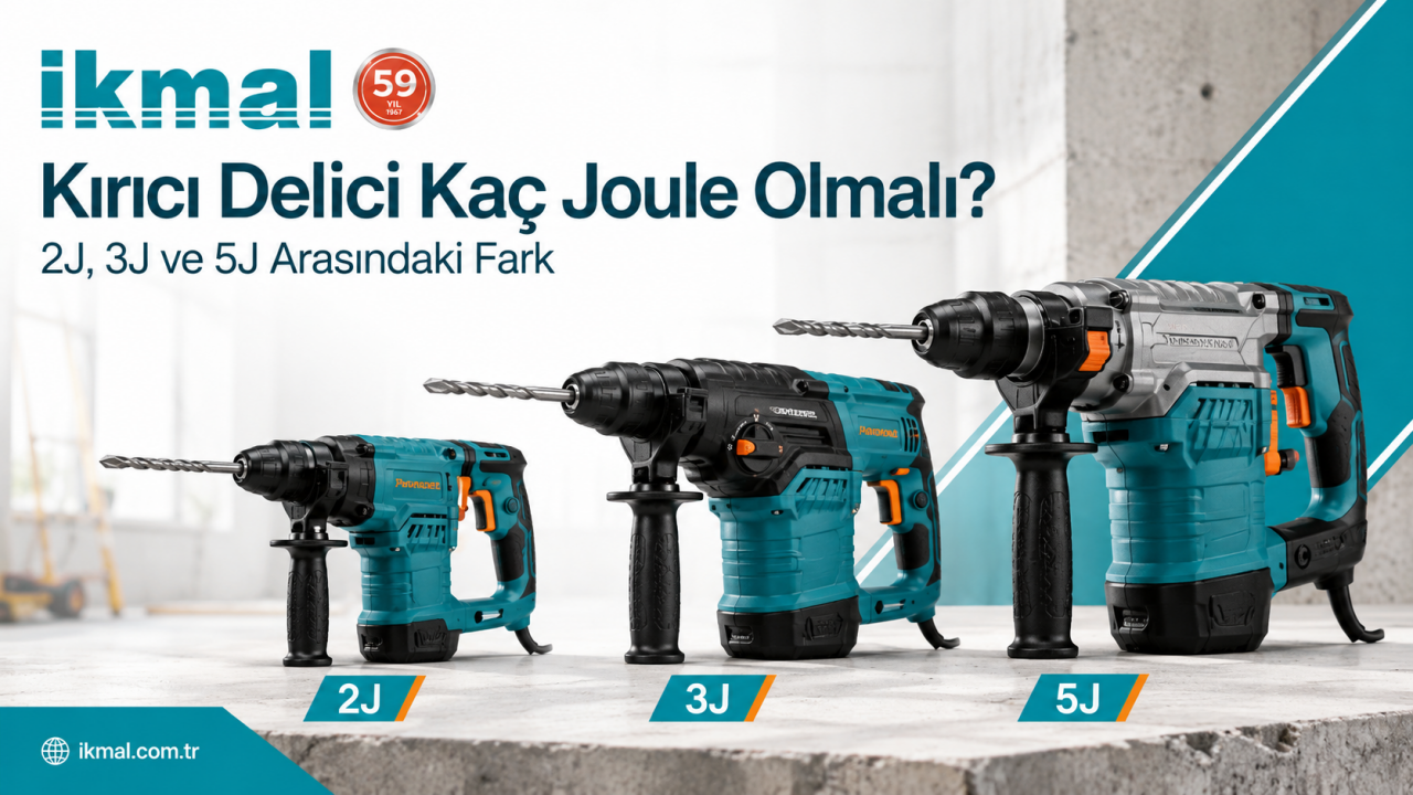Kırıcı Delici Kaç Joule Olmalı? 2J, 3J ve 5J Arasındaki Fark