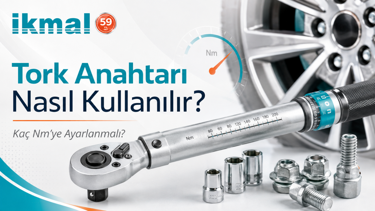Tork Anahtarı Nasıl Kullanılır? Kaç Nm’ye Ayarlanmalı? Doğru Tork Rehberi