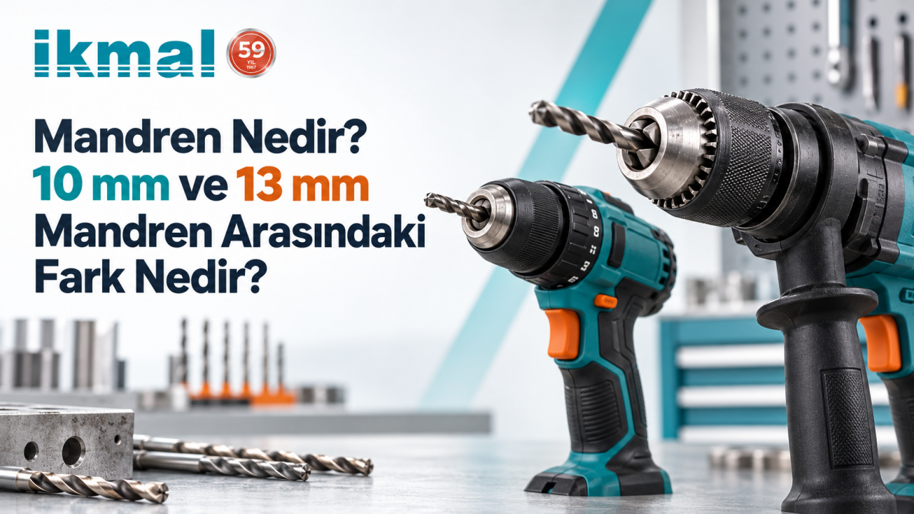 Mandren Nedir? 10 mm ve 13 mm Mandren Arasındaki Fark Nedir?