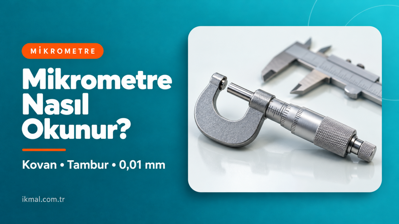 Mikrometre Nasıl Okunur? Kumpas ile Mikrometre Farkı Nedir?