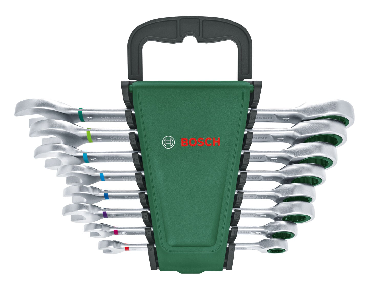 Bosch Cırcırlı Kombine Anahtar Seti 8 Parça 1600A027PS
