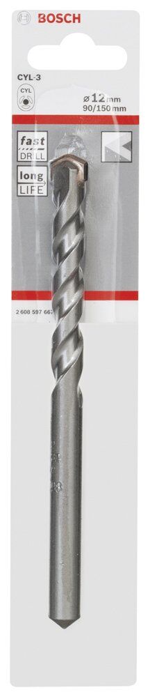Bosch - cyl-3 Serisi, Beton Matkap Ucu 12*150 mm