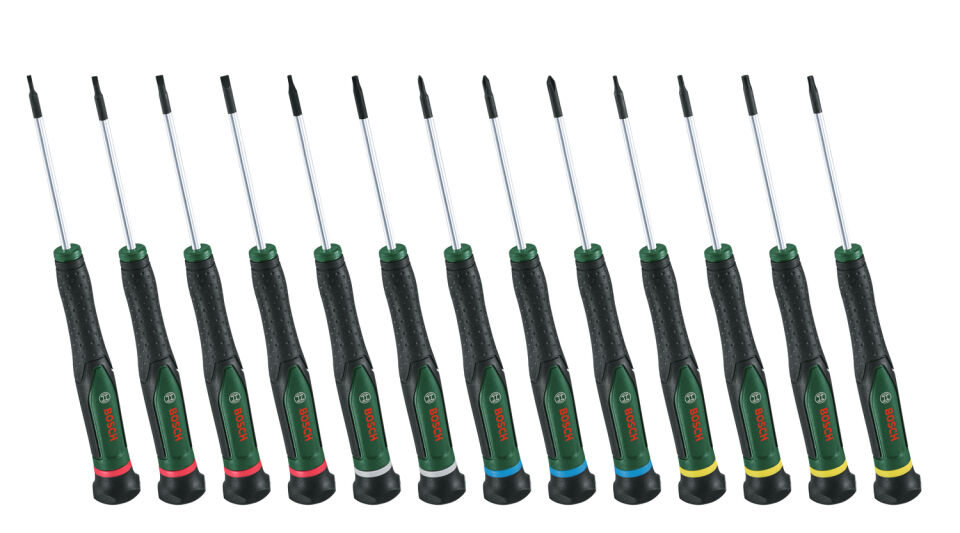 Bosch 12 Parça Hassas Tornavida Seti 1600A02Z9N