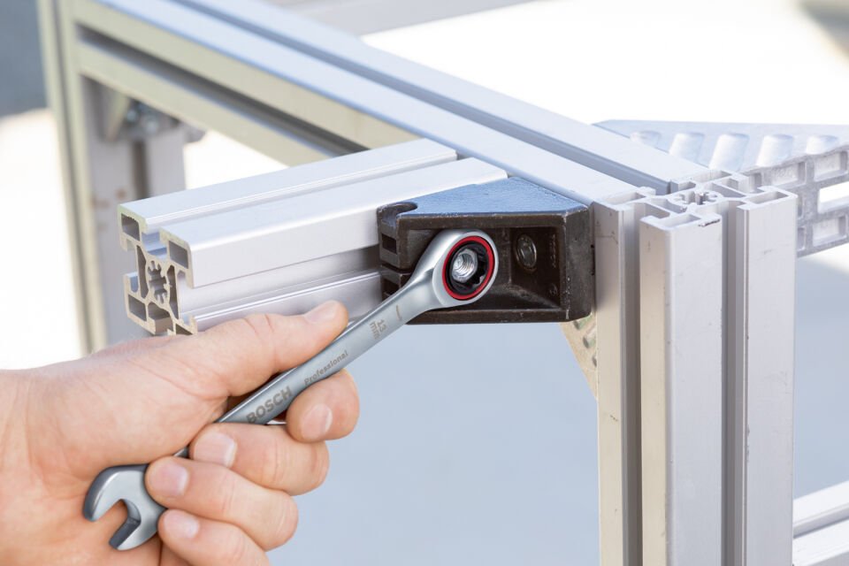 Bosch Profesyonel Cırcırlı Kombine Anahtar Seti 5 Parça 1600A02Z3D