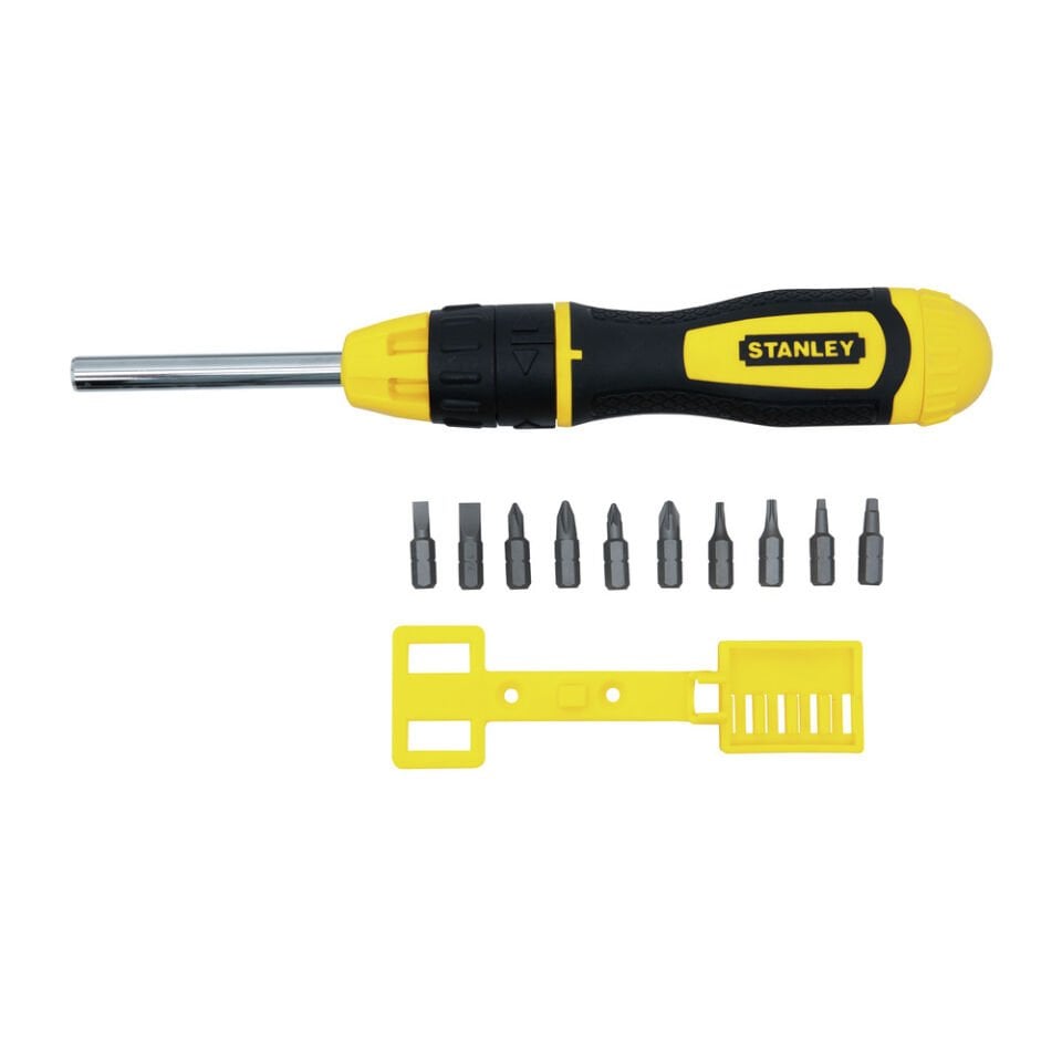Stanley Tornavida Cırcırlı Ratchet 10 Parça 0-68-010