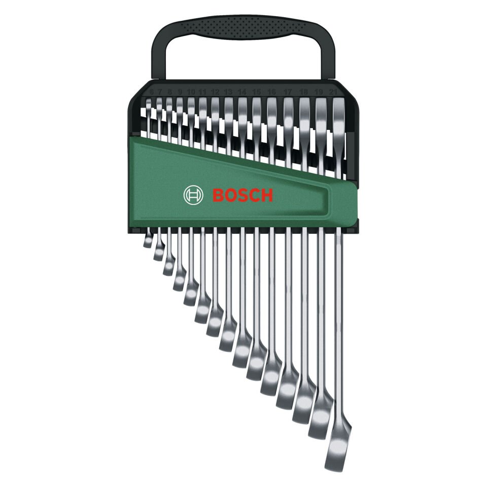 Bosch 15 Parça Kombine Anahtar Seti 1600A02Z9E
