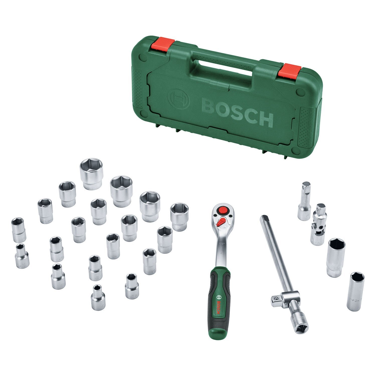 Bosch 1/2 Cırcırlı Somun Sıkma Lokma Takımı Seti 1600A02Z9F