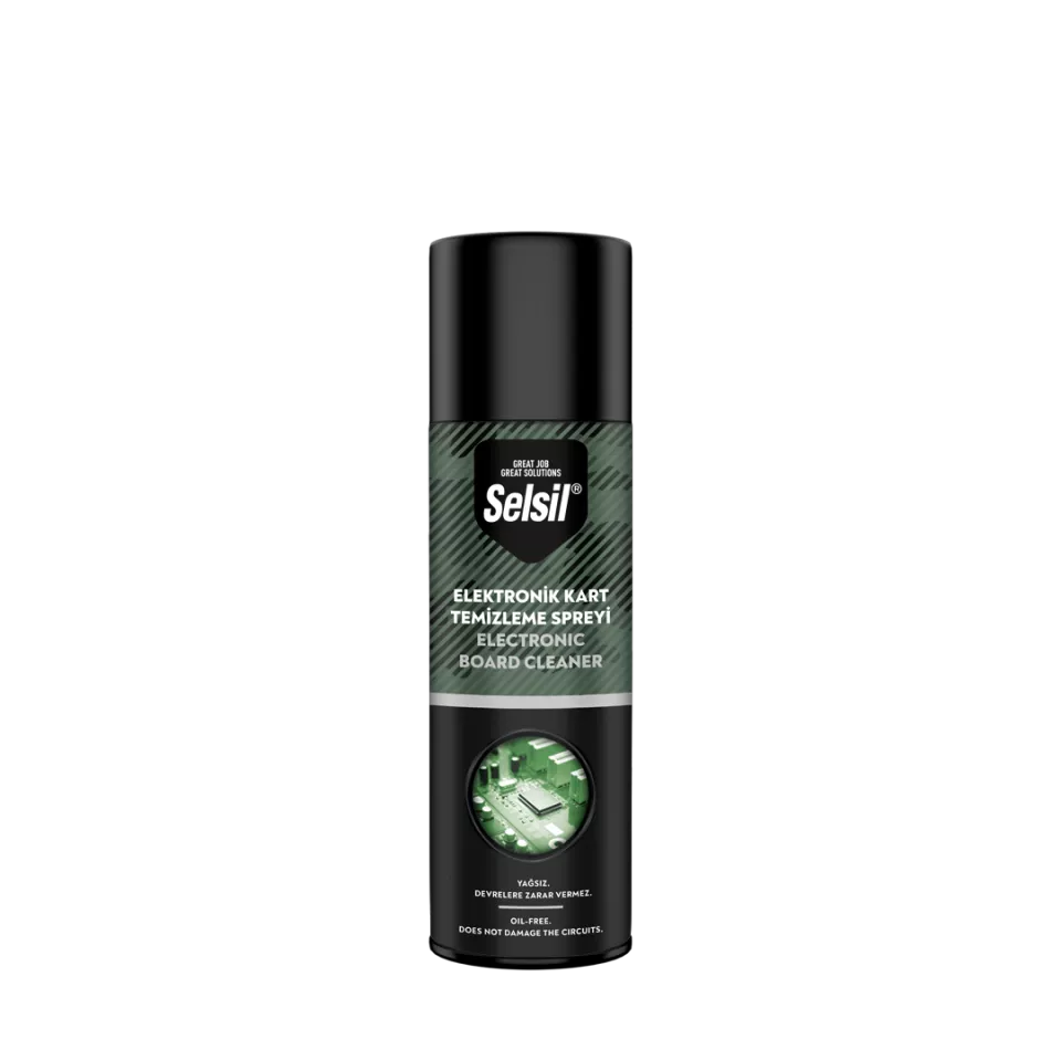 Selsil Elektronik Devre Kart Temizleyicisi 200ml Yağsız