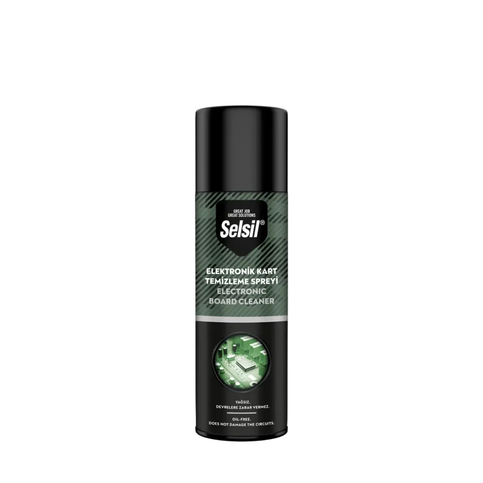 Selsil Elektronik Devre Kart Temizleyicisi 200ml Yağsız