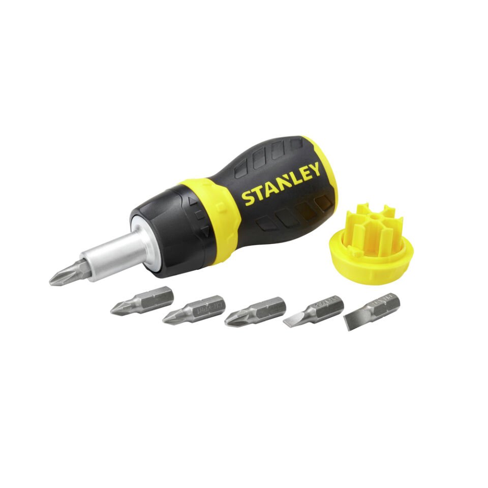 Stanley Bits Uç Takımı Cırcırlı Topaç 6 Parça