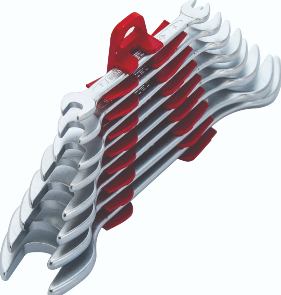 İzeltaş 8'Li Çatal İki Ağız Anahtar Takımı Kısa Boy