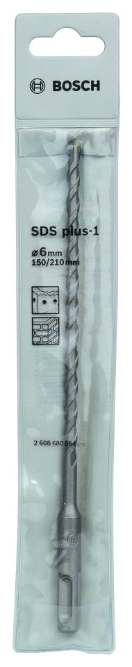 Bosch - Plus-1 Serisi, SDS-plus Kırıcı Delici Matkap Ucu 6*210 mm