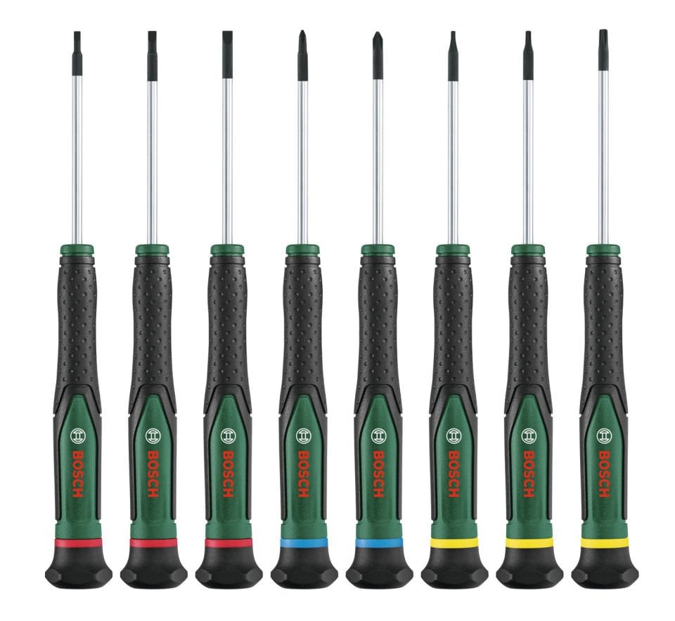 Bosch 8 Parça Hassas Tornavida Seti 1600A02Z9M