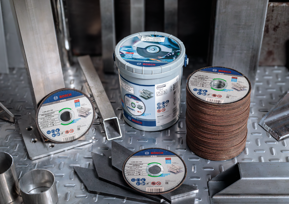 Bosch Profesyonel 115x1 Kesici Taş 100’lü Metal ve Paslanmaz Çelik 2608626112