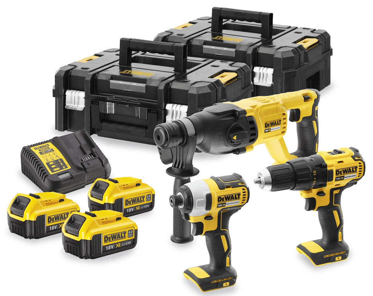 Dewalt DCK369M3T-QW Kömürsüz 3’lü Kombinasyon Set