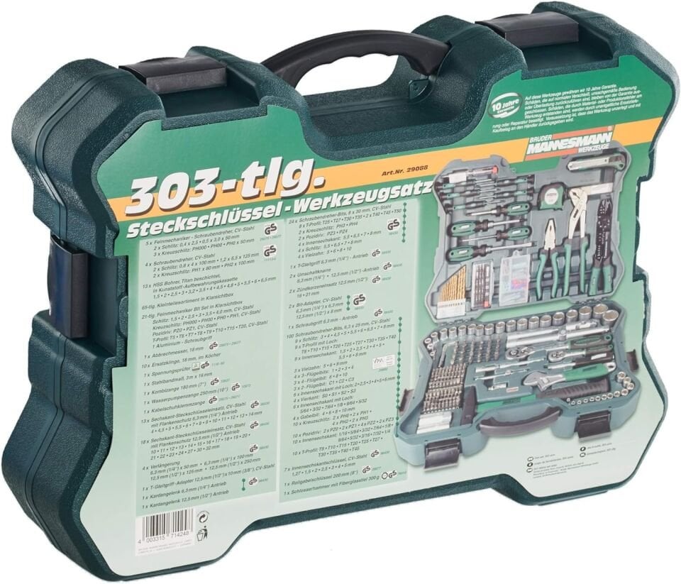 Mannesmann M29088 303 Parça Alet Seti