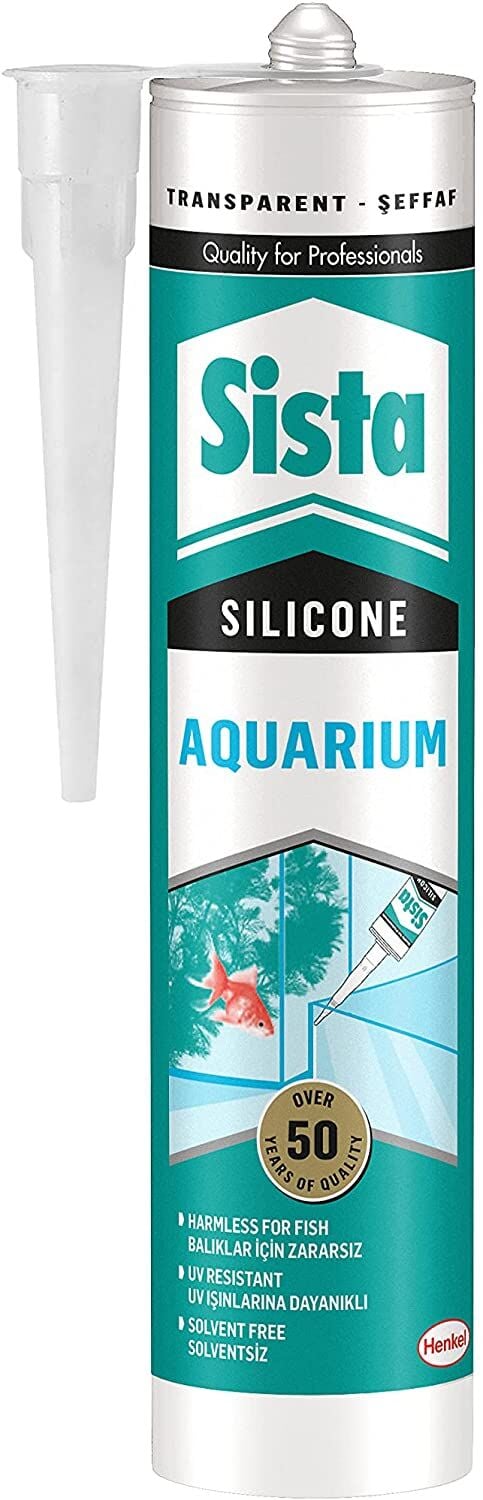 Sista Akvaryum Silikonu Şeffaf 280 ml