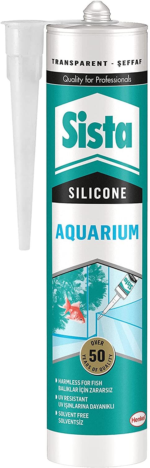 Sista Akvaryum Silikonu Şeffaf 280 ml