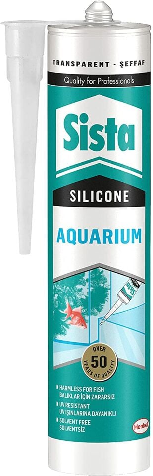 Sista Akvaryum Silikonu Şeffaf 280 ml