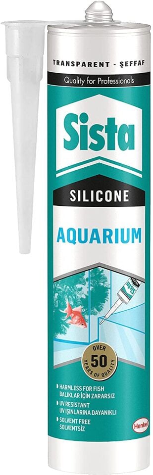 Sista Akvaryum Silikonu Şeffaf 280 ml