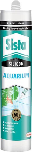 Sista Akvaryum Silikonu Siyah 280 ml
