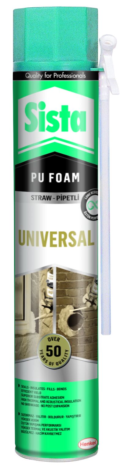 Sista Üniversal Poliüretan Köpük 750 ml