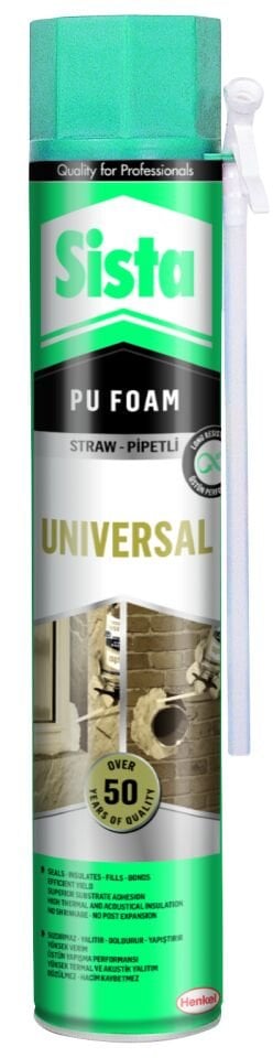Sista Üniversal Poliüretan Köpük 750 ml