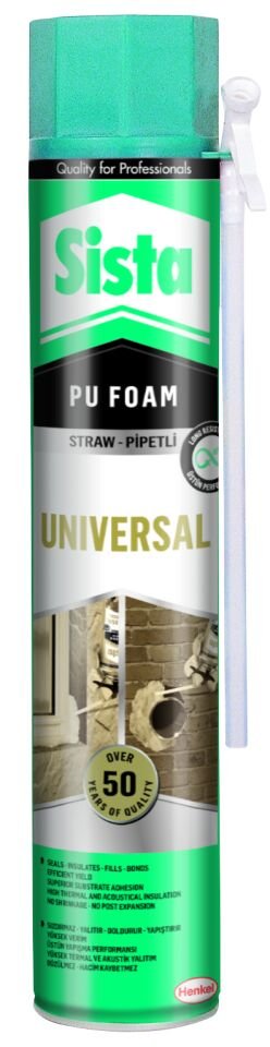 Sista Üniversal Poliüretan Köpük 750 ml