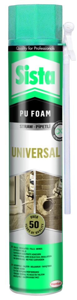 Sista Üniversal Poliüretan Köpük 750 ml