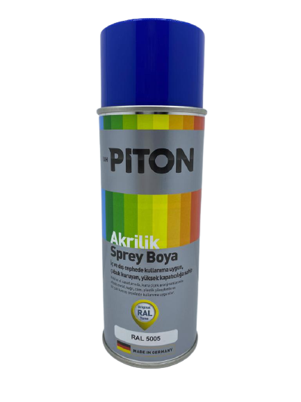 Piton Akrilik Sprey Boya 400 ml RAL5005 Sinyal Mavi