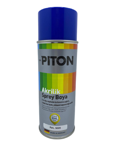 Piton Akrilik Sprey Boya 400 ml RAL5005 Sinyal Mavi