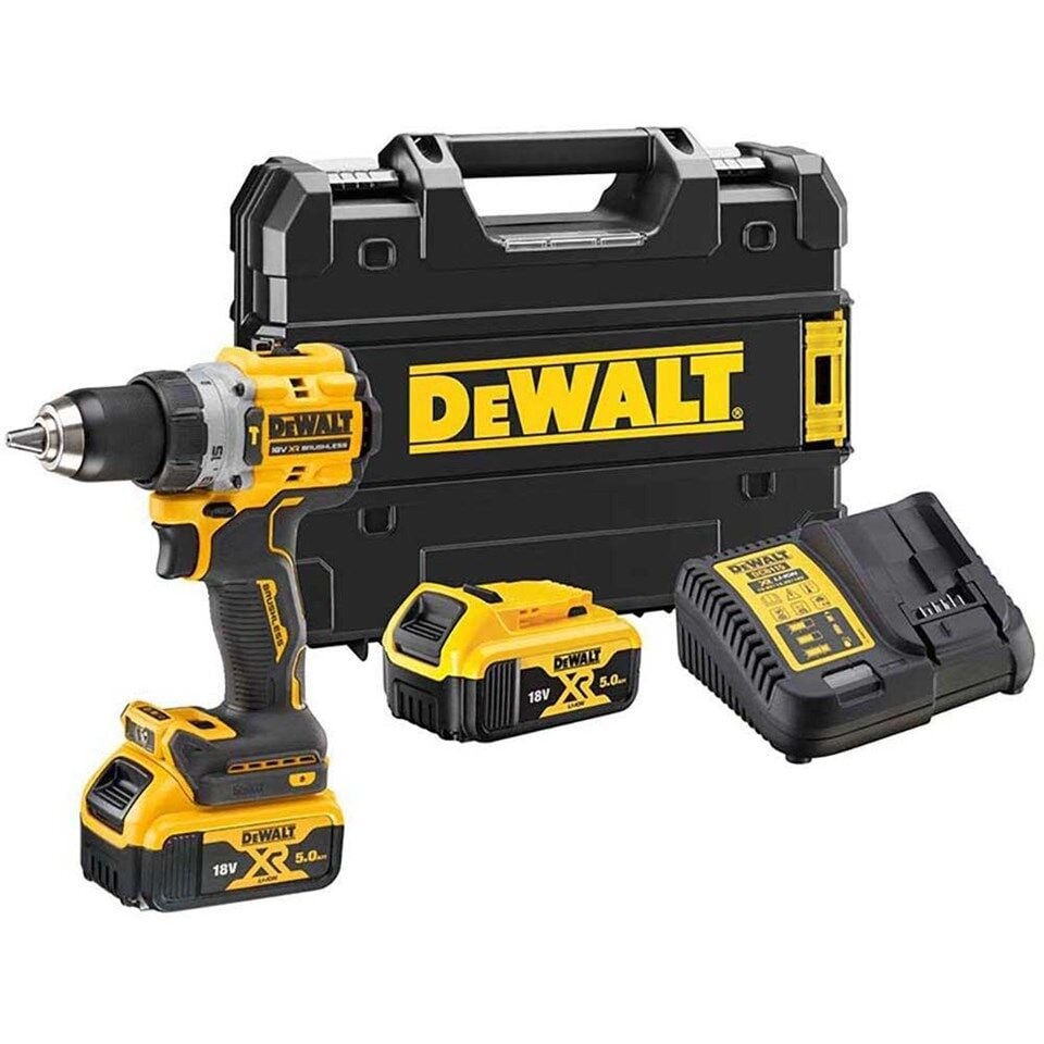 Dewalt DCD805P2T 18V 5.0 Ah Akülü Darbeli Matkap DCD805P2T