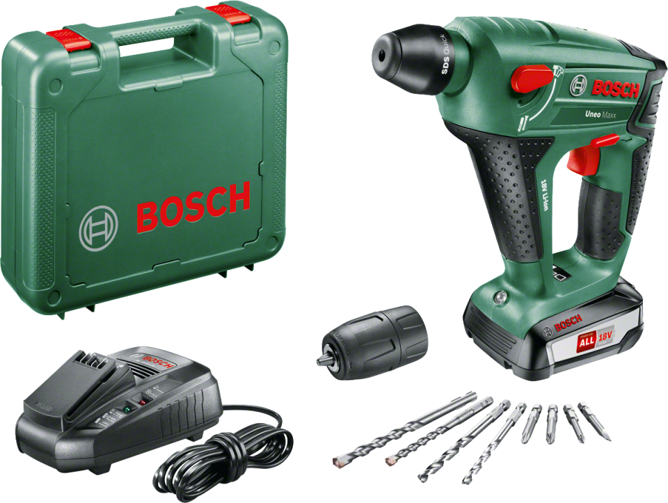 Bosch UNEO MAXX 18 V 2,5 AH Kırıc Delici (Tek Akü)