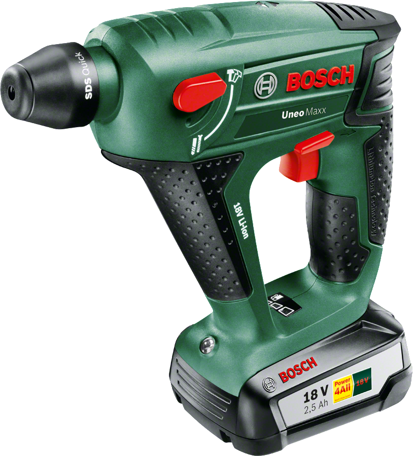 Bosch UNEO MAXX 18 V 2,5 AH Kırıc Delici (Tek Akü)