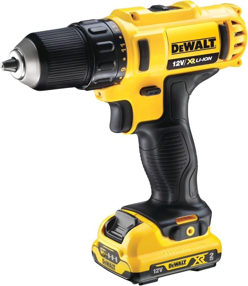 Dewalt DCD710D2 2.0Ah Li-Ion Çift Akülü Darbesiz Vidalama