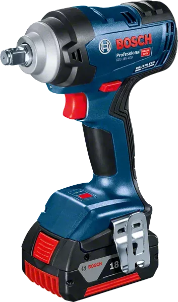 Bosch GDS 18V-400 Çift Akülü 5Ah Somun Sıkma Makinesi