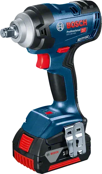 Bosch GDS 18V-400 Çift Akülü 5Ah Somun Sıkma Makinesi