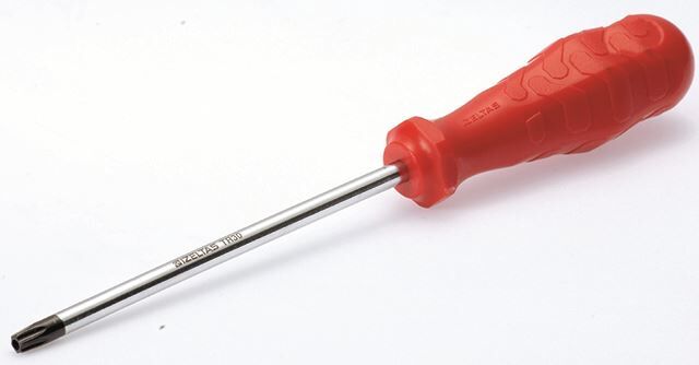 İzeltaş TR 09 Delikli Torx Uçlu Tornavida