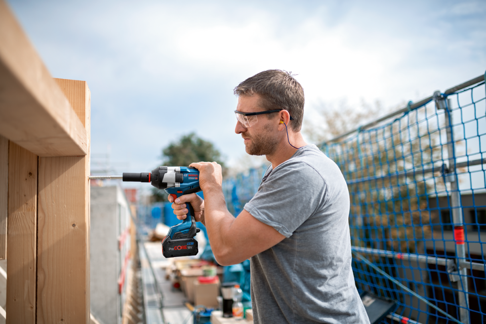 Bosch Professional GDS 18V-1050 H 2x5 Ah Darbeli Somun Sıkma Makinesi