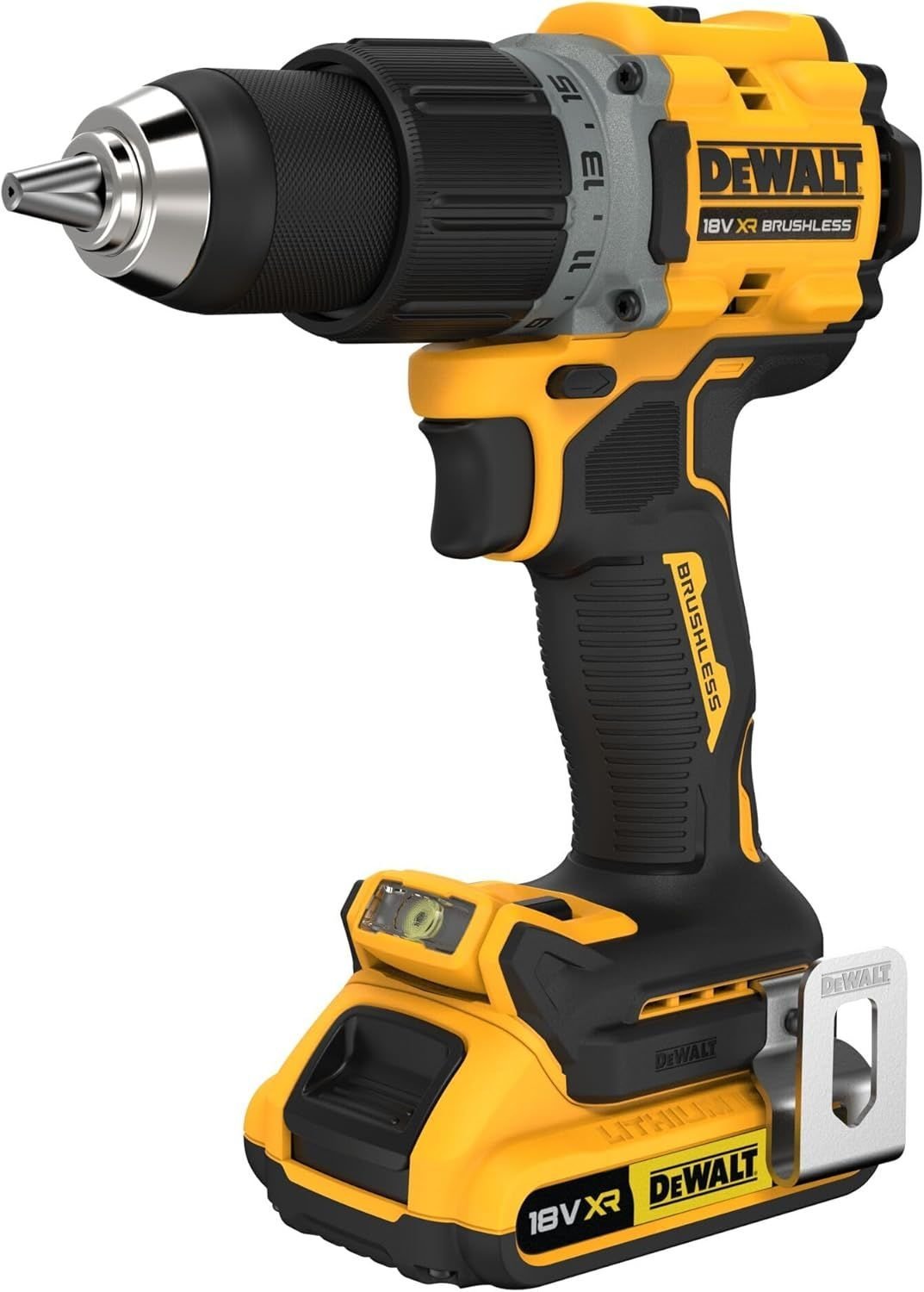 Dewalt DCD800D2T 18V 2.0 Ah Kömürsüz Vidalama Makinası Çift Akülü