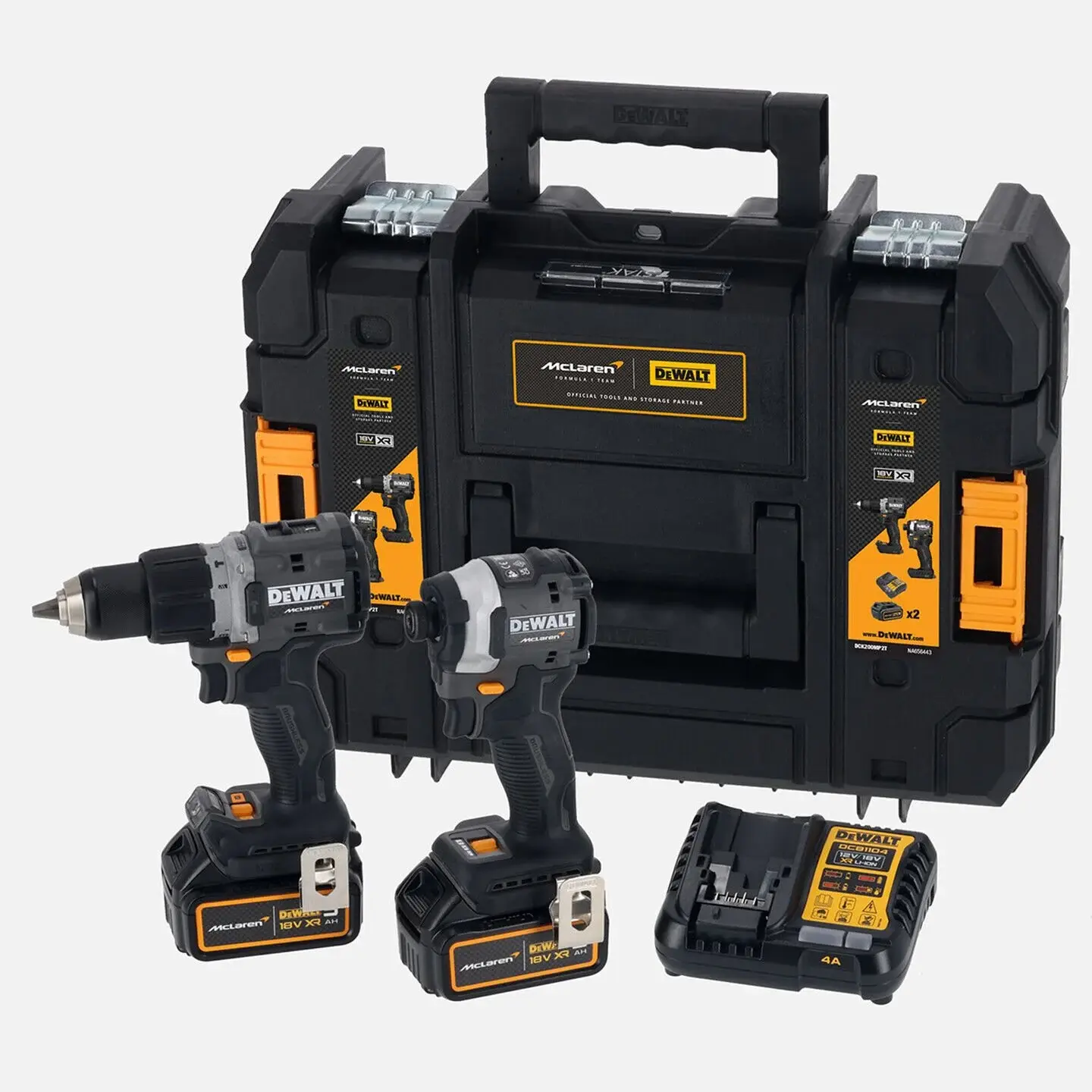 Dewalt x McLaren DCK200MP2T Darbeli Matkap ve Torklu Vidalama Seti