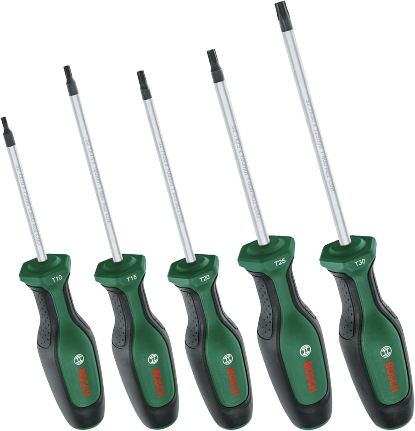 Bosch Torx Tornavida Seti 5 Parça 1600A02BX6