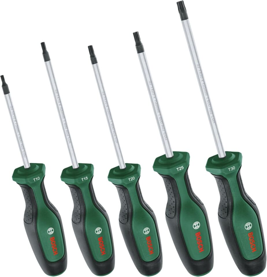 Bosch Torx Tornavida Seti 5 Parça 1600A02BX6