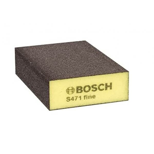 Bosch S471 Takoz Sünger Zımpara Orta Kum Sarı